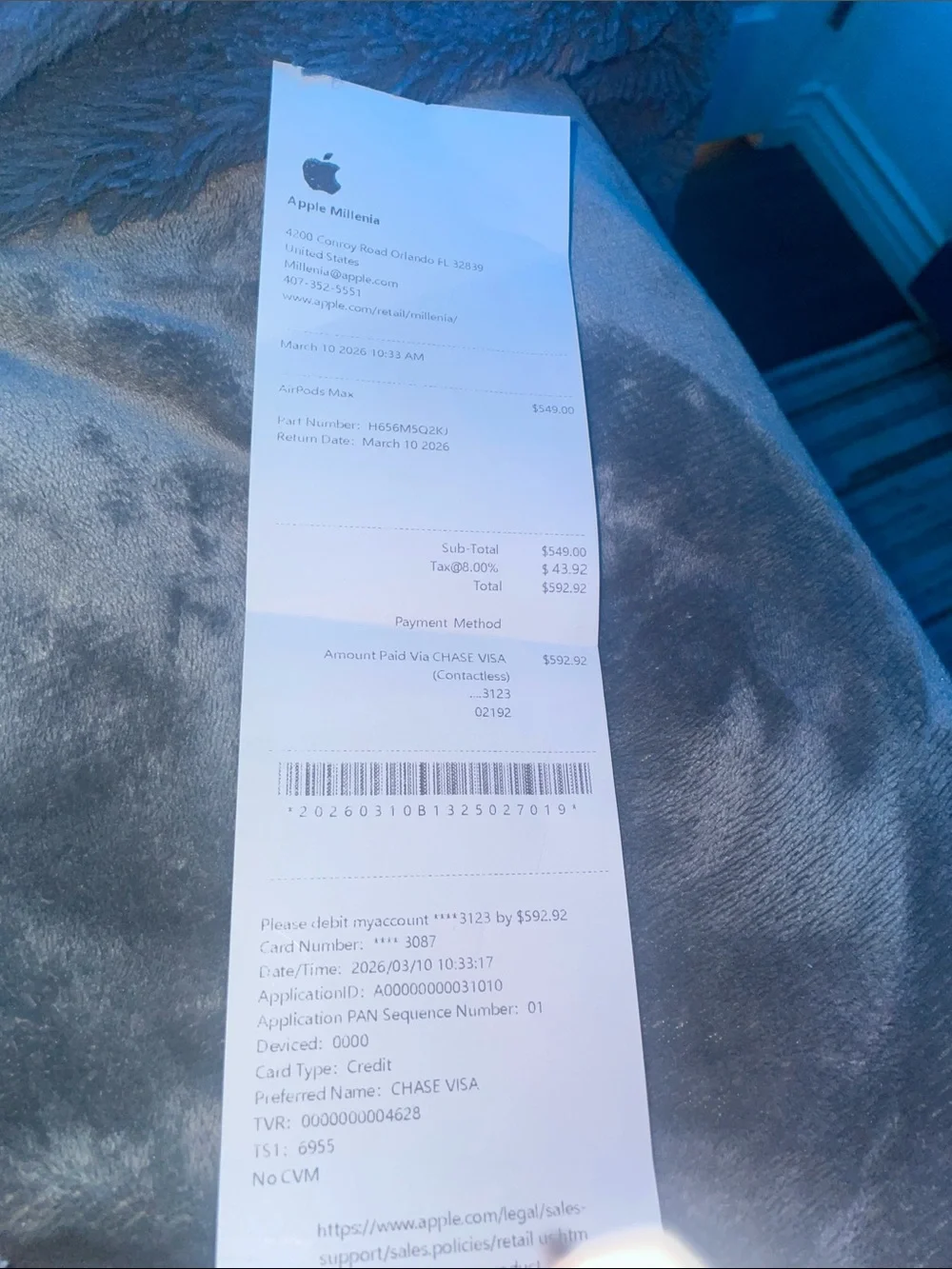 Apple AirPods Max - Gray Over-Ear Headphones